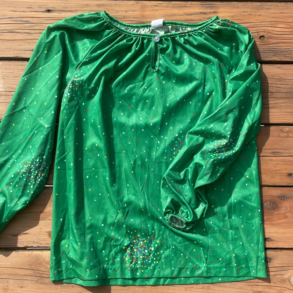 vintage 70s blouse